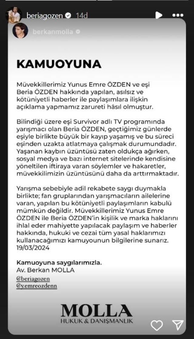 Beria Özden Ve Aleyna'nın Annesi Arasında Sert İfade Savaşı