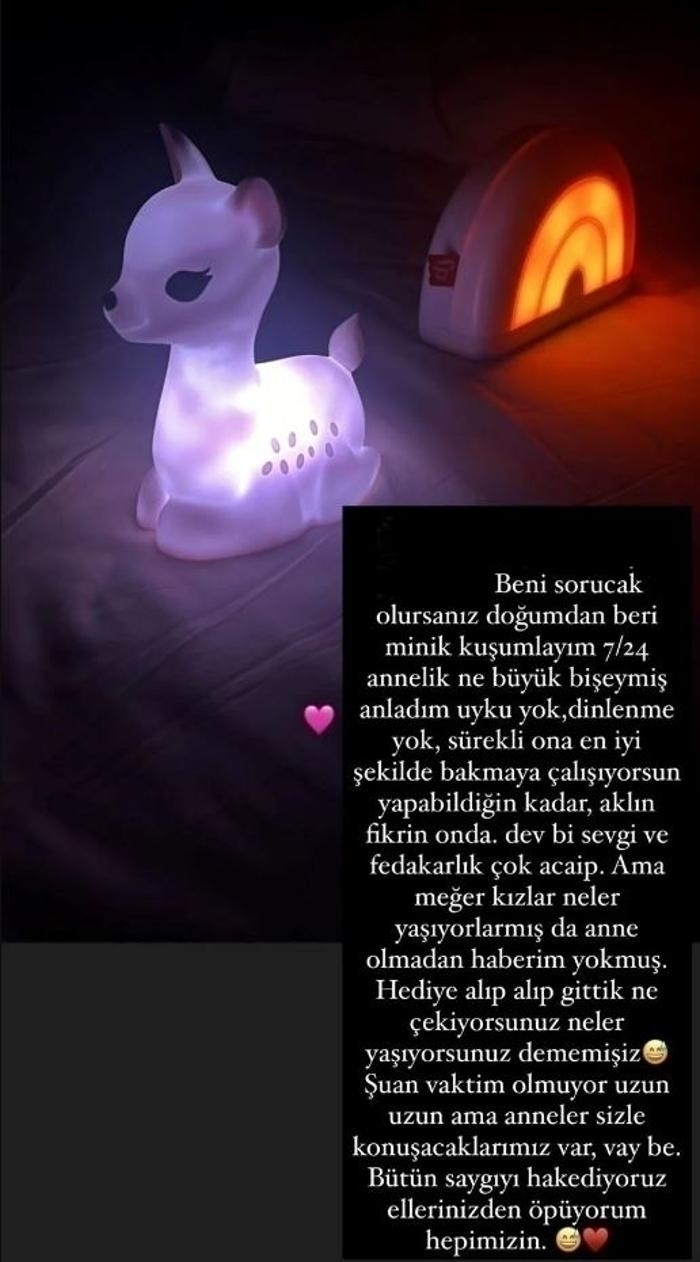 Eda Ece Annelik Deneyimini Açıkladı: Ne Büyük Bir Şeymiş Anladım