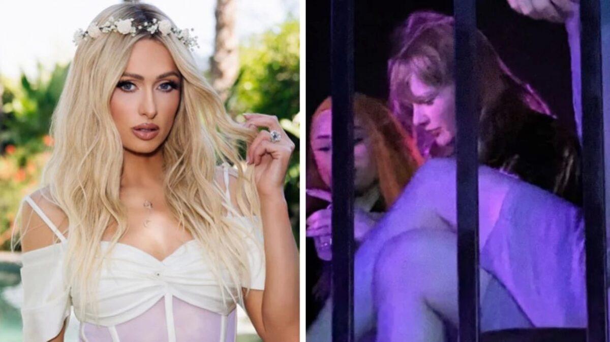 Paris Hilton Ve Taylor Swift Coachella'da Vip Alanında Karşılaştı
