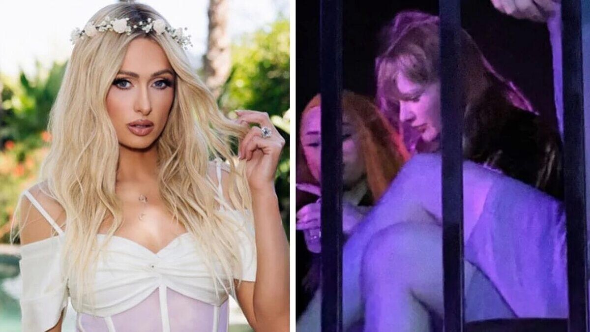 Paris Hilton Ve Taylor Swift Coachella'da Vip Alanında Karşılaştı
