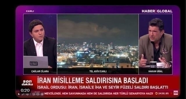 İran İsrail'i Vurdu, Hakan Ural Ve Yunus Günçe Canlı Yayında Yorumlarıyla Gündemde
