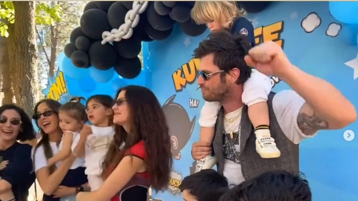 Kıvanç Tatlıtuğ Ve Kenan İmirzalıoğlu Kurt Efe'nin Doğum Gününde Buluştu