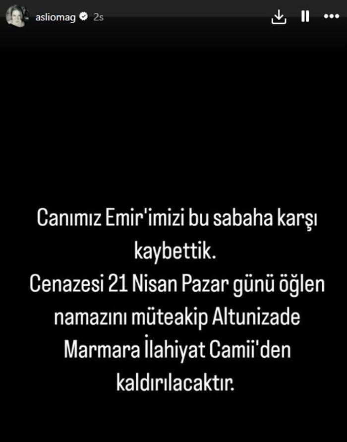 Emre Yeşil'in Son Yolculuğu: Aslı Omağ'ın Sevgilisi Toprağa Verildi