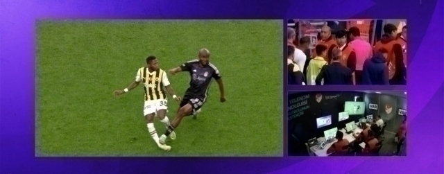 Beşiktaş'ta Al Musrati'ye Kırmızı Kart! Derbide 10 Kişi Kalındı