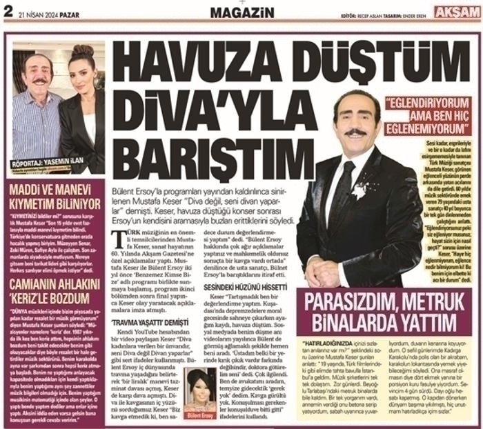 Mustafa Keser'in Açıklamaları Sanat Camiasında Tartışma Yarattı