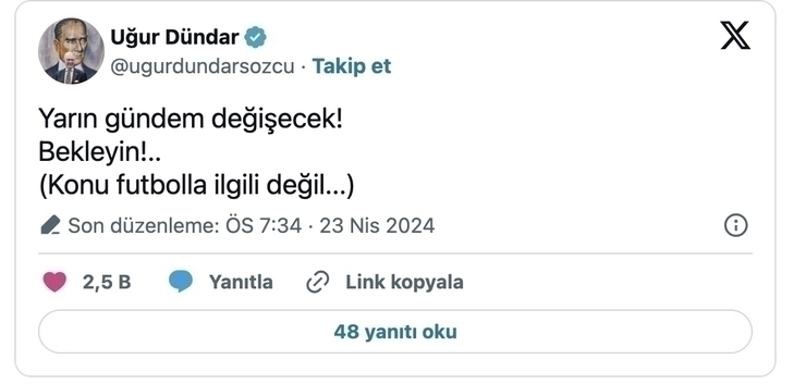 Uğur Dündar Dna Test Sonucunu Açıkladı! Sosyal Medya Karıştı