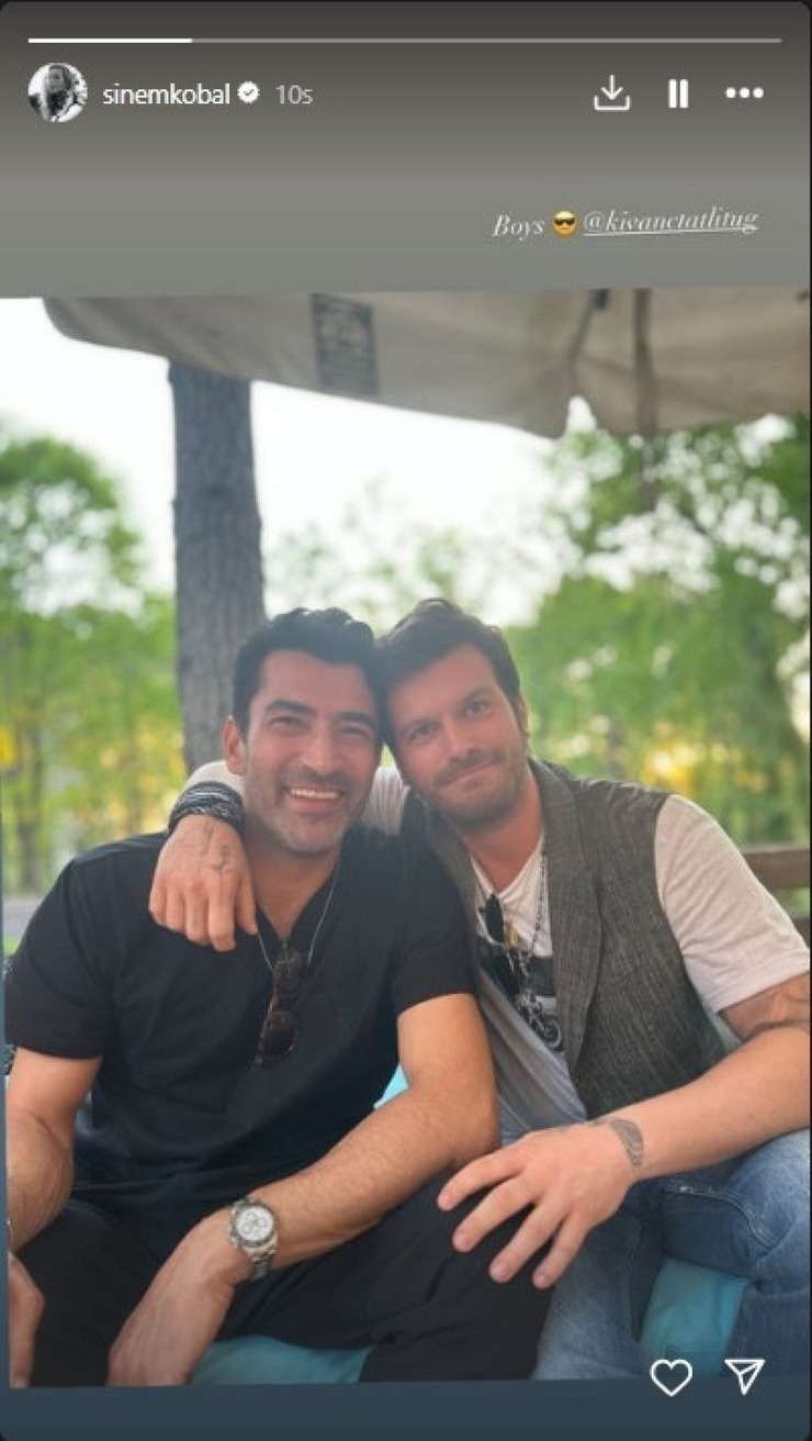 Kıvanç Tatlıtuğ Ve Kenan İmirzalıoğlu Kurt Efe'nin Doğum Gününde Buluştu