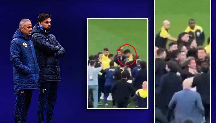 Fenerbahçe Sahada Kutlama Yaptı, Gerginlikte Stat Müdürü Darp Edildi