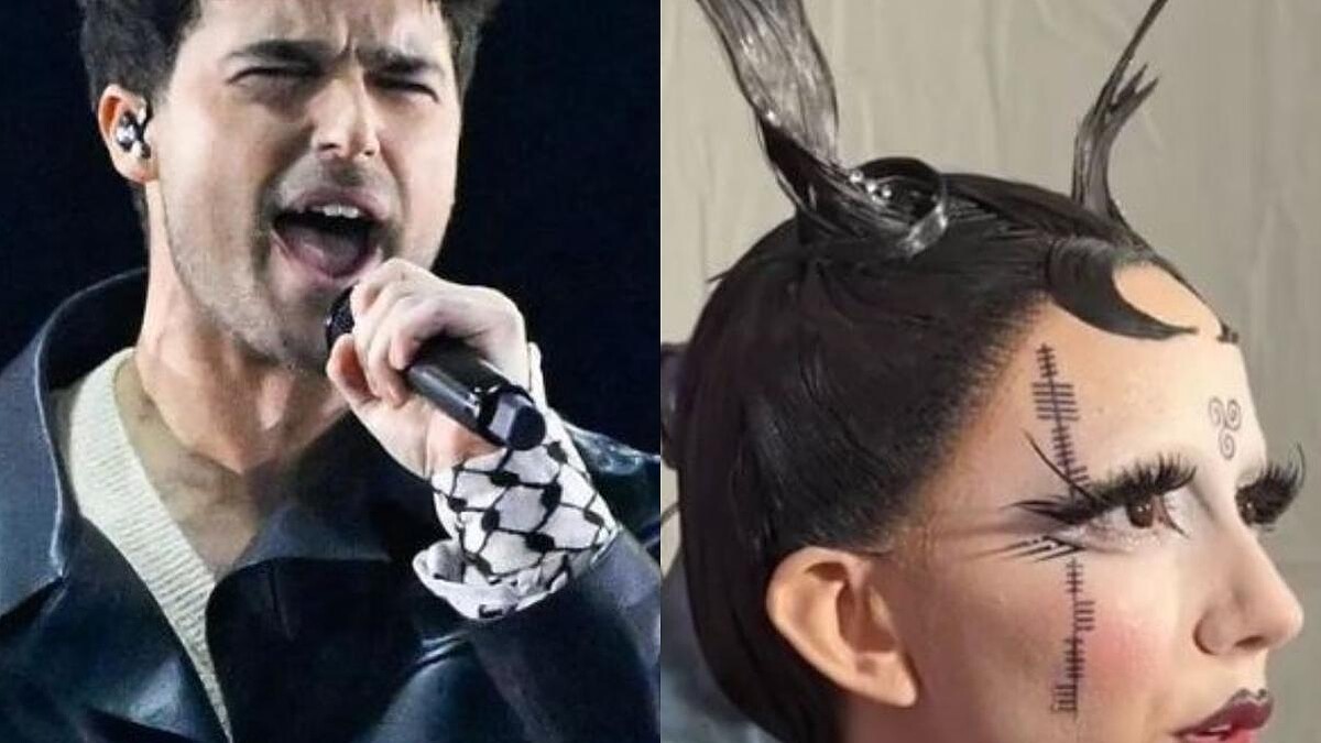 İrlanda Temsilcisinin Makyajındaki Filistin Detayı