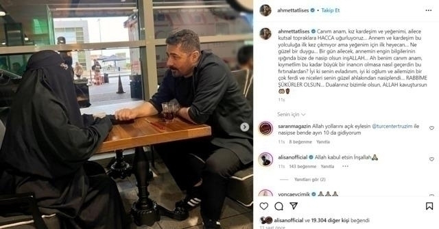 Adalet Sara Hacca Gitti, Ahmet Tatlıses Uğurladı! Ünlüler Yorum Yağmuruna Tutuldu