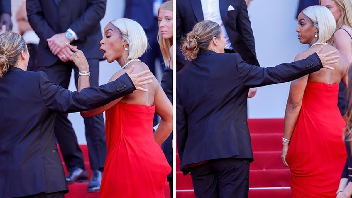 Kelly Rowland, Cannes'ta Güvenlik Görevlisiyle Tartıştı