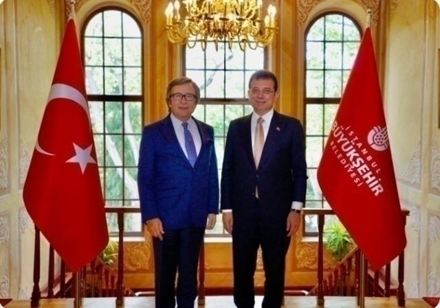 Erol Evgin, İmamoğlu'nu Ziyaret Etti: Seçimlerdeki Başarısını Kutladı!