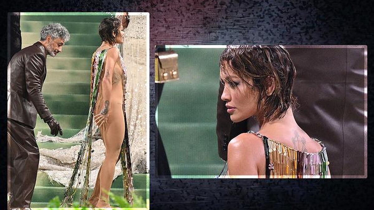 Rita Ora'nın Şeffaf Elbisesi Met Gala'da Olay Yarattı!