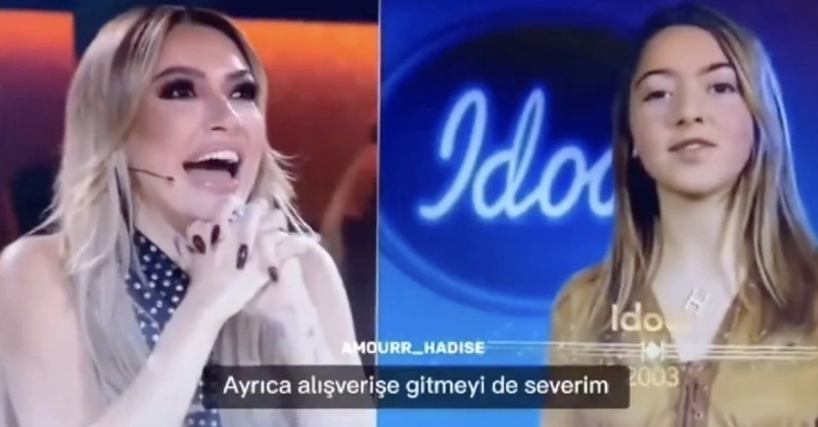 Hadise'nin Eski Görüntülerine Jüri Üyesi Olduğu Programda Tepkisi
