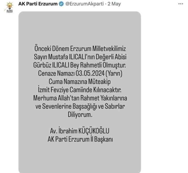 Acun Ilıcalı'nın Amcası Gürbüz Ilıcalı'nın Ardından