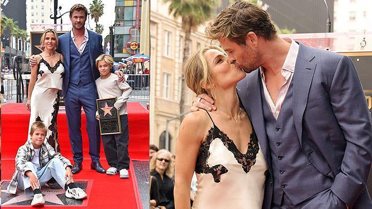 Chris Hemsworth, Hollywood Walk Of Fame'de Yıldızını Aldı