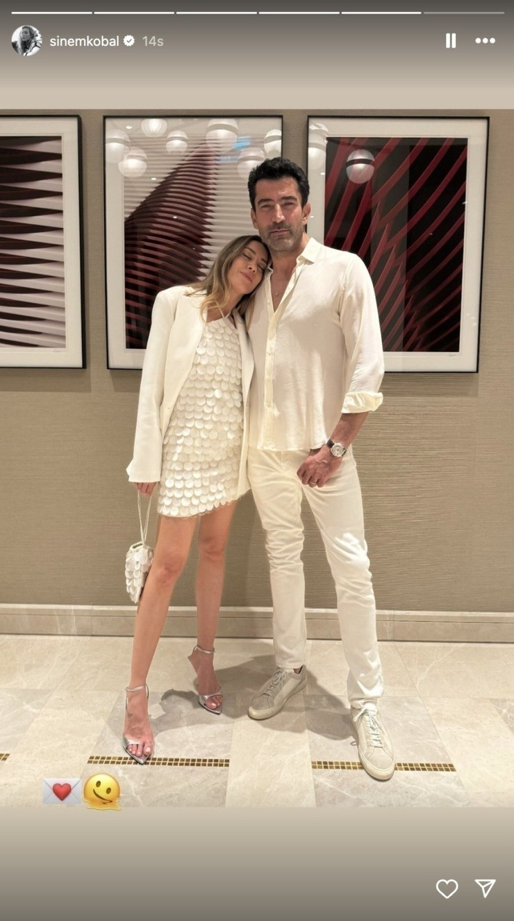 Sinem Kobal, Kenan İmirzalıoğlu'na Romantik Sürpriz