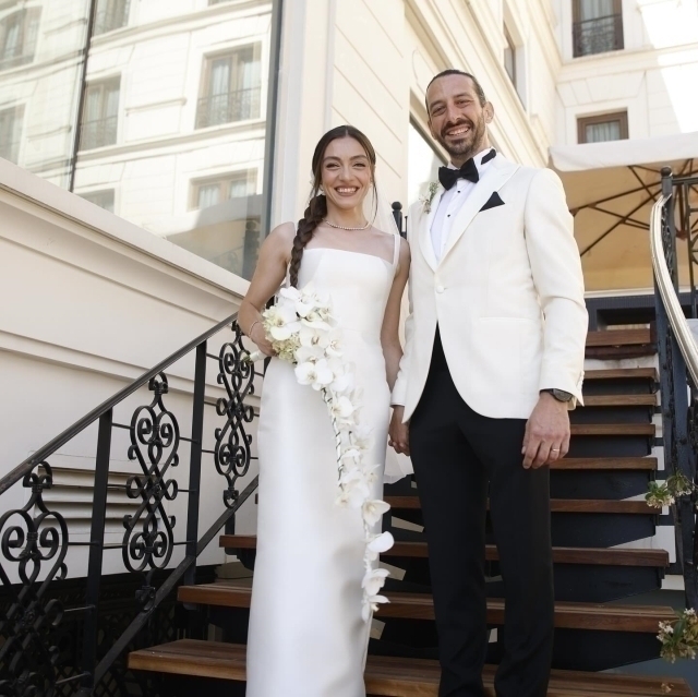 Merve Dizdar Ve Cihan Ayger Kadıköy'de Evlendi