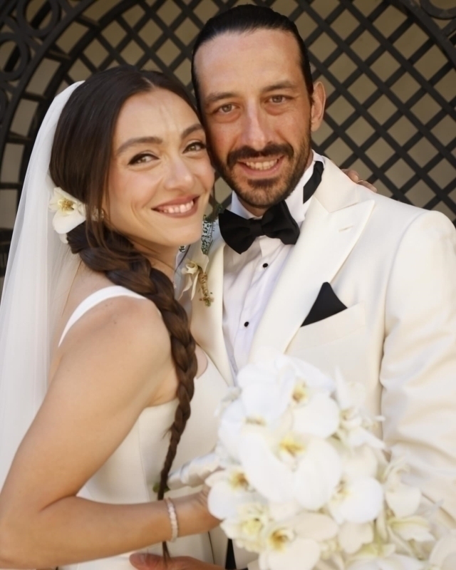 Merve Dizdar Ve Cihan Ayger Kadıköy'de Evlendi
