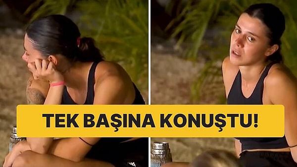 Nefise'nin Tek Başına Dertleştiği Anlar Survivor'da Gündem Oldu!