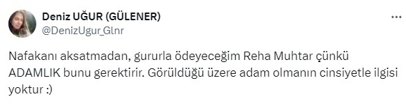Deniz Uğur, Reha Muhtar'a Nafaka Ödemesine Karar Verildi: Aksatmadan Öderim