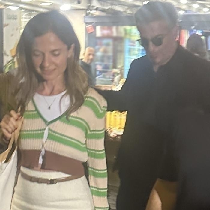 Murat Cemcir'in Dubai'den Nişanlısıyla Bebek'te Görüntülenmesi
