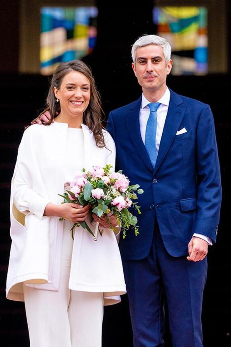 Prenses Alexandra ve Eşi Nicolas Bargory, İki Aylık Bebekleri Victoire ile Paris Olimpiyatları'nda