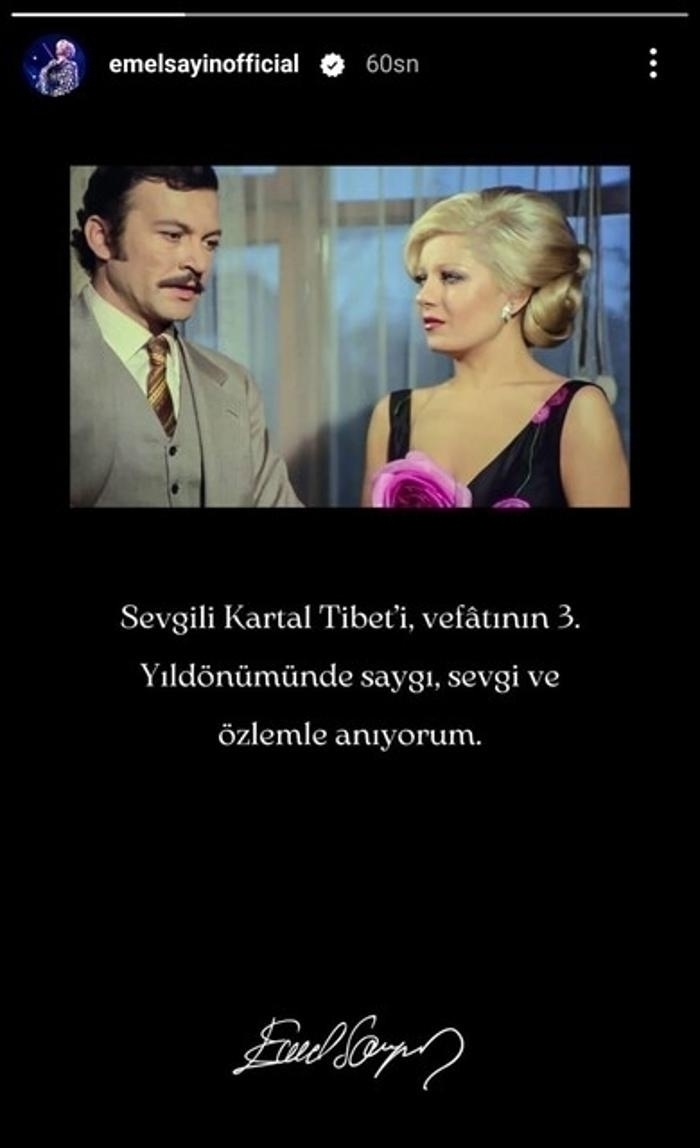Kumru Tibet Aydın Ve Emel Sayın, Kartal Tibet'i Anma Paylaşımlarıyla Duygulandırdı