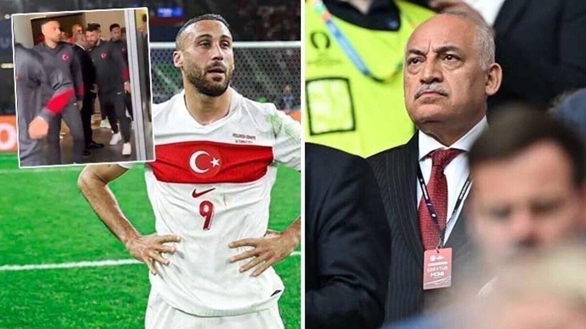 Cenk Tosun, Tff Başkanı Mehmet Büyükekşi'ye Neden El Sıkmadığını Açıkladı