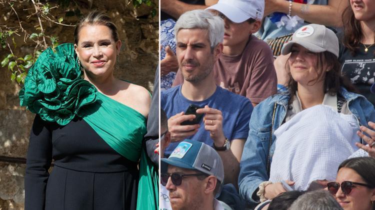 Prenses Alexandra ve Eşi Nicolas Bargory, İki Aylık Bebekleri Victoire ile Paris Olimpiyatları'nda
