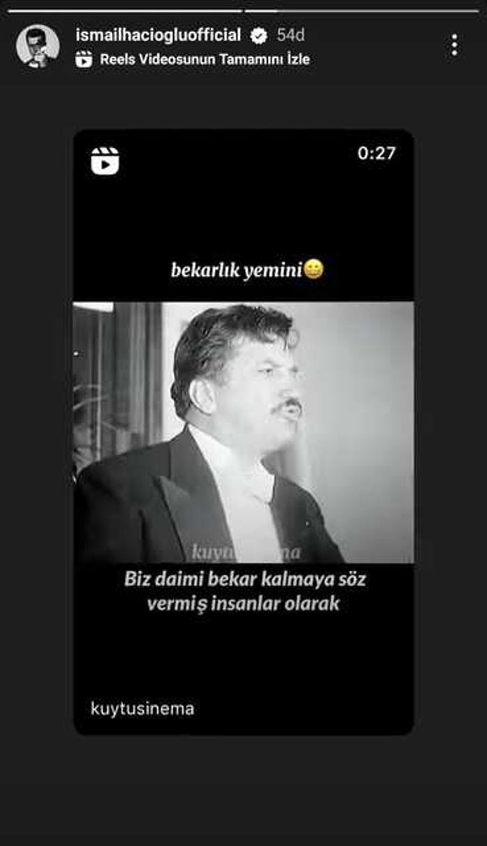 İsmail Hacıoğlu, Duygu Kumarki'nin ayrılığının ardından bekârlık yemini etti