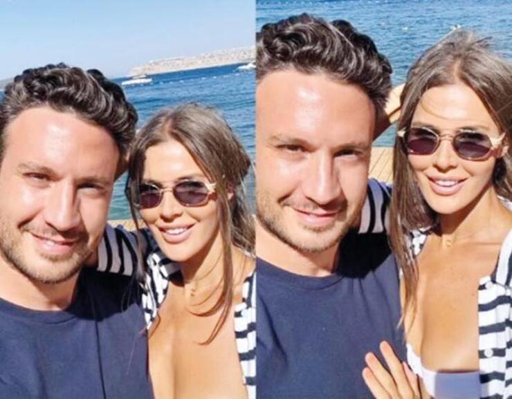 Çeşme'de Romantik Anlar: Ünlü Manken ve Sevgilisi Fun Beach'te Tatil Keyfi Yaşıyor