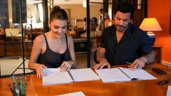 Barış Arduç'tan Hande Erçel'e övgü dolu sözler: "Rüzgara Bırak" filmi tamamlandı