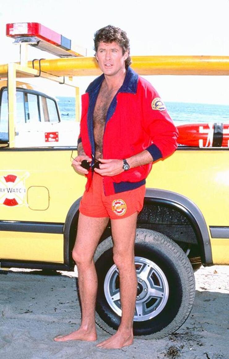 David Hasselhoff 72 yaşında dede oldu, torununa kavuştuğu an duygusal gözyaşlarıyla doldu