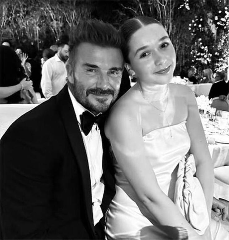 Beckham Ailesi'nde Duygusal Anlar: En Küçük Kızları Harper Boyunu Geçti