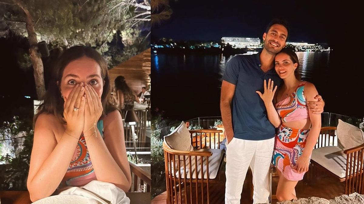 Almila Ada, doğum gününde sevgilisinden evlilik teklifine "Evet" dedi!