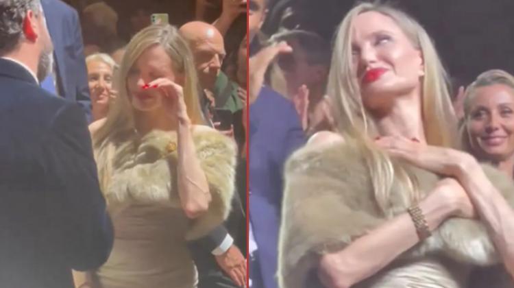 Angelina Jolie Venedik’te Gözyaşlarını Tutamadı, Callas ile Savunmasızlıklarını Paylaştı