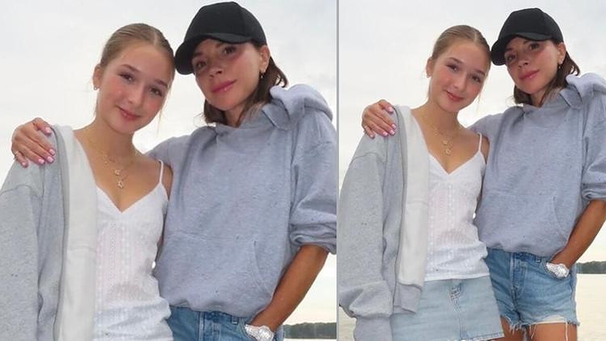 Beckham Ailesi'nde Duygusal Anlar: En Küçük Kızları Harper Boyunu Geçti