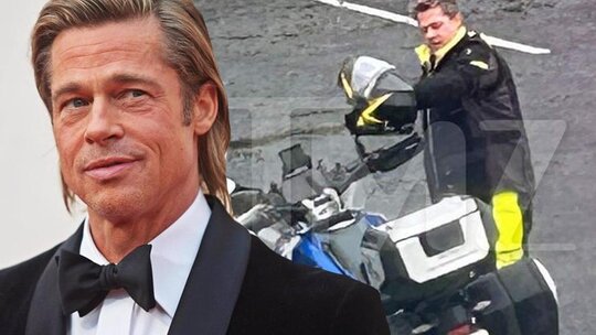 Brad Pitt İzlanda'da motosiklet turuna çıktı, oğlu hastaneye kaldırıldı