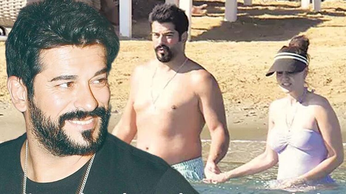 Burak Özçivit Bodrum'da göbekli haliyle dikkat çekti, fazla kilolar için spora başladı
