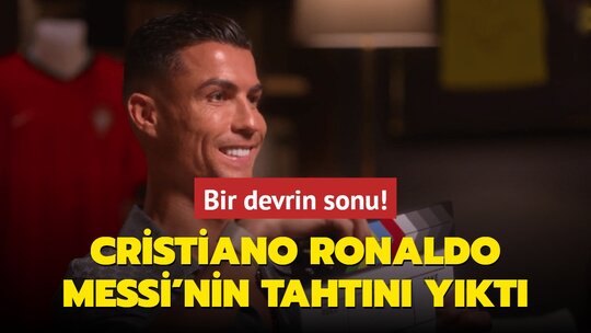 Cristiano Ronaldo, YouTube'da 1 milyon aboneyle Messi'yi geride bıraktı ve dünya rekoru kırdı!