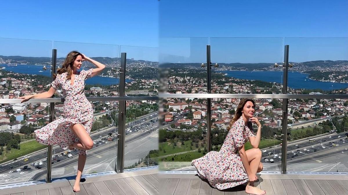 Demet Şener İstanbul Manzarasında Poz Verdi: "Var mı Daha Güzeli?"