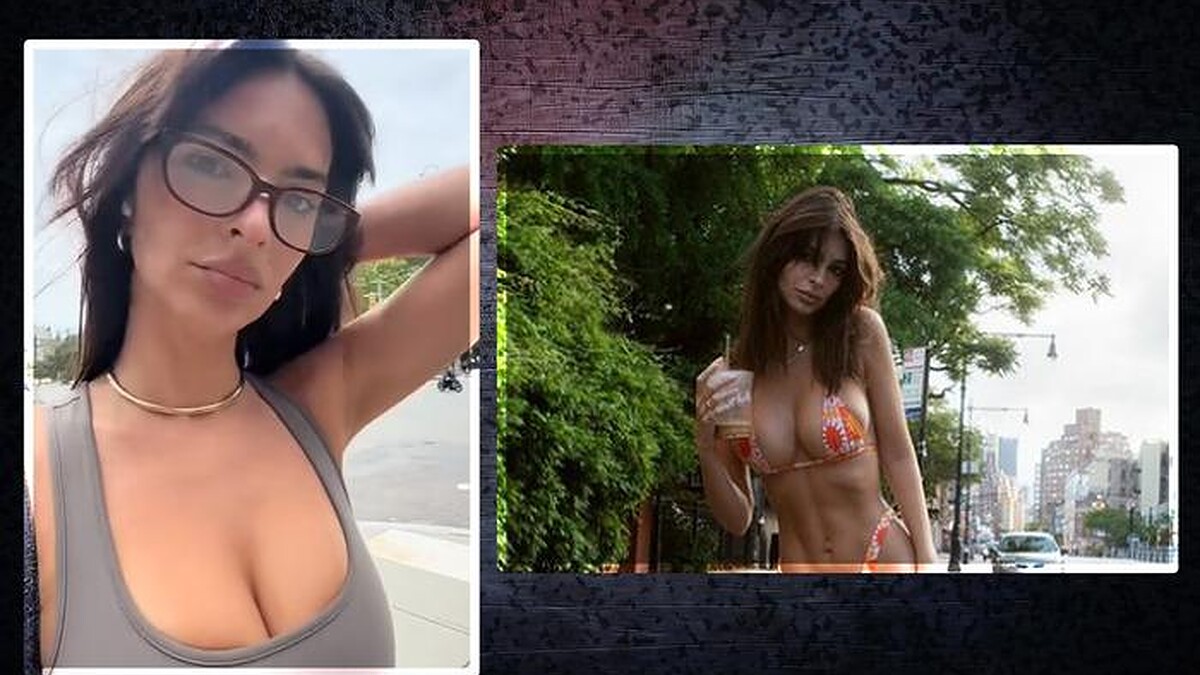 Emily Ratajkowski, New York'ta sokakta 'gömlek giy' diyen adama tepki gösterdi!