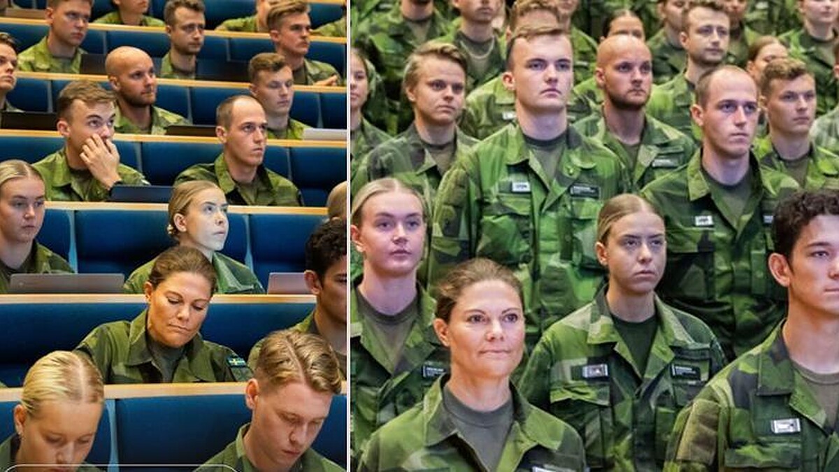 İsveç Prensesi Victoria, 47 yaşında askeri eğitime başladı ve yeni görevler için hazırlandı