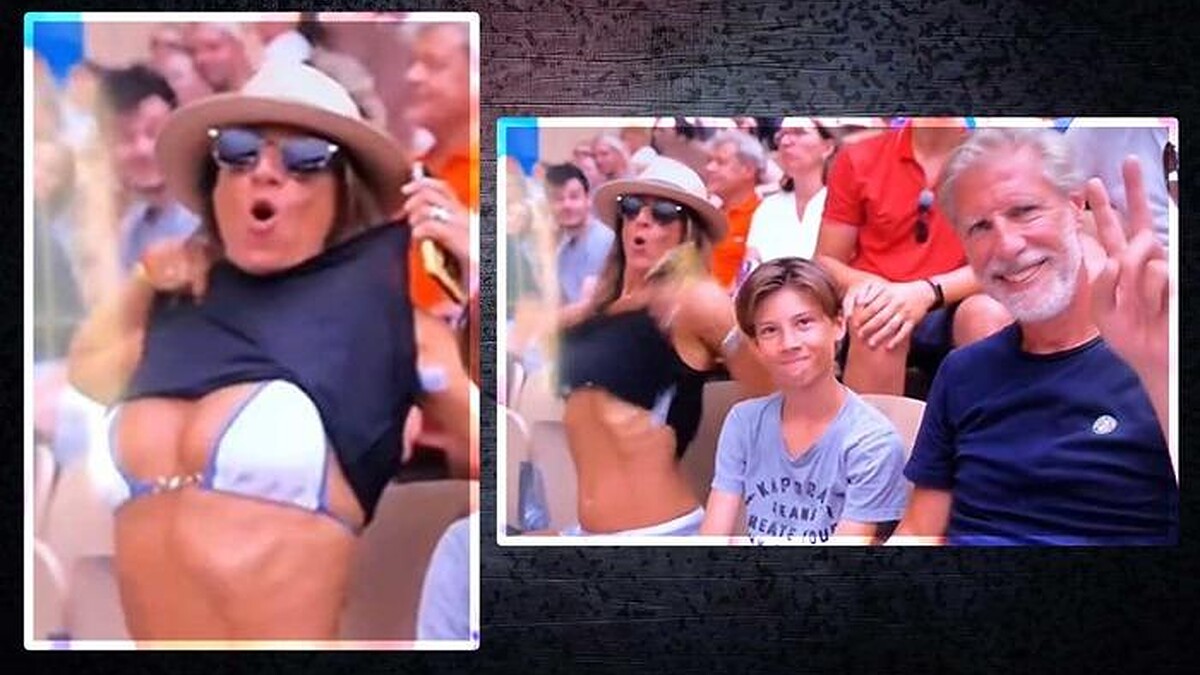 Olimpiyatlarda Kadın İzleyiciden Şaşırtan Tişört Pozu Sosyal Medyada Tartışma Yarattı