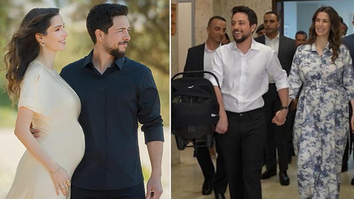 Prens Hüseyin ve Prenses Rajwa'nın İlk Çocuğu Prenses İman Dünyaya Geldi