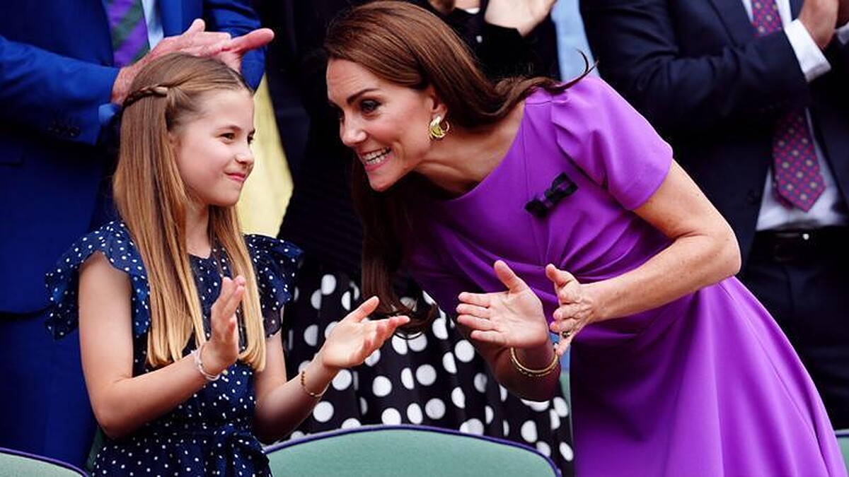 Prenses Charlotte'un Wimbledon'daki İnatçı Saç Görüntüsü Sosyal Medyada Gündem Oldu