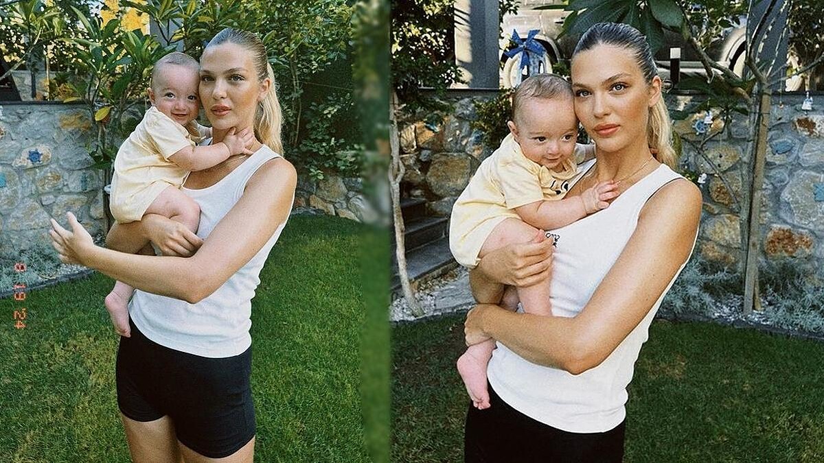 Yasemin Şefkatli İkizleriyle 7. Ayını Kutlarken Mutluluğunu Paylaştı