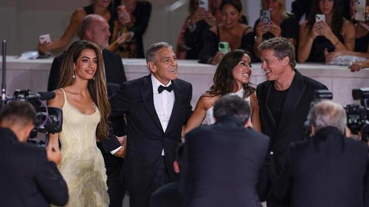 Aşıklar Venedik'te El Ele! Brad Pitt ve Ines de Ramon İlişkilerini Resmen Duyurdu