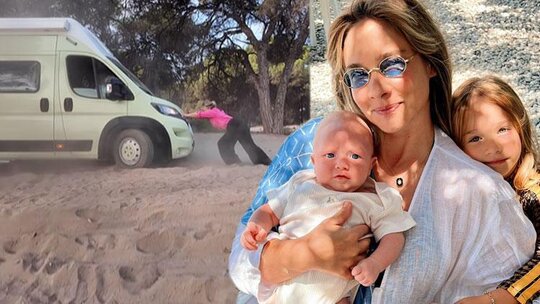 Ailece Karavan Tatili: Müge Boz Çocuklarıyla Geçirdiği Anları Paylaştı